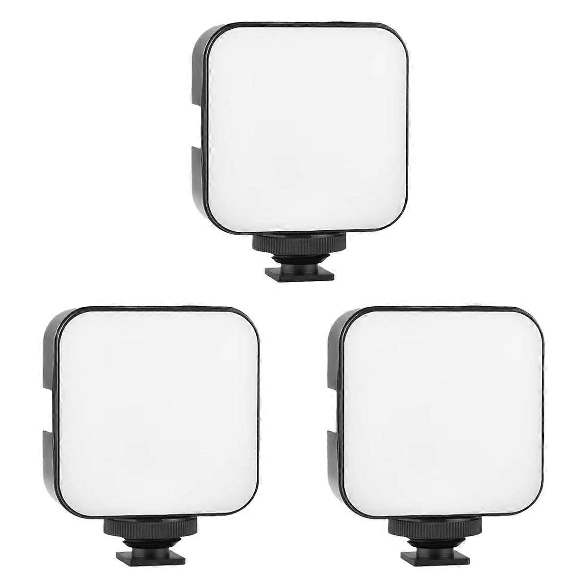 Mini LED Video Light Photography 2W Dimmable 6500K Fill Panel Lamp