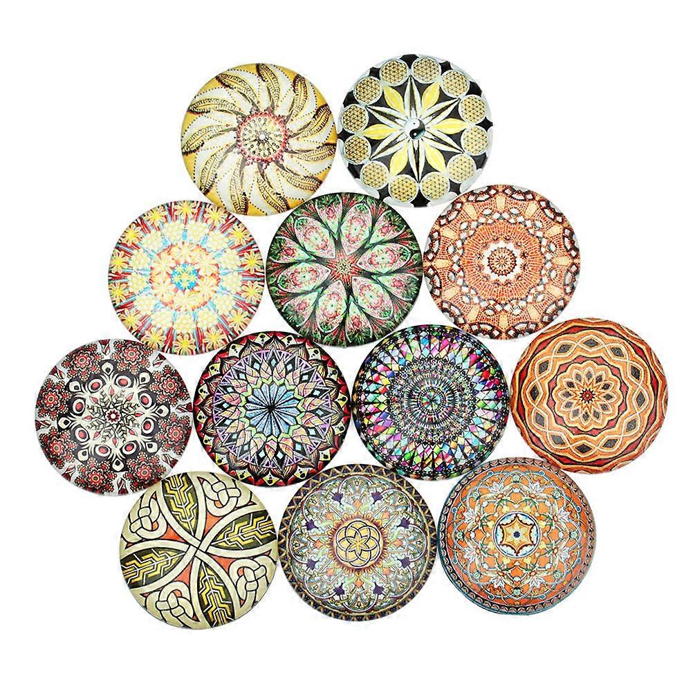 20Pcs Beautiful Glass Gemstone Stickers For Craft Enthusiasts And In Assorted Color