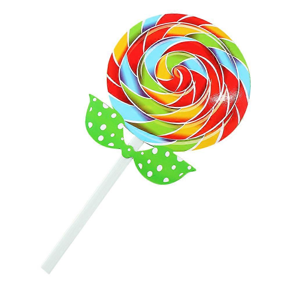 Decorative Lollipop Prop for Party Candy Decorations 1 Piece Multi Color