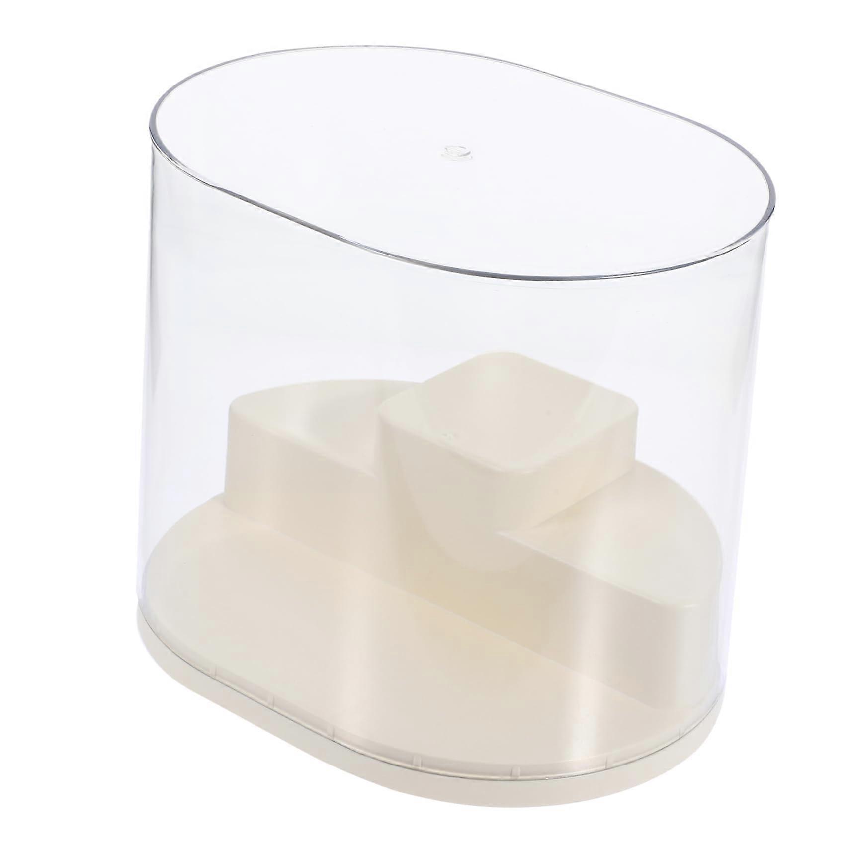 Transparent Display Case for Small Figures and Models, Dustproof Showcase with Black Base for Protecting Collectibles and Action Figures