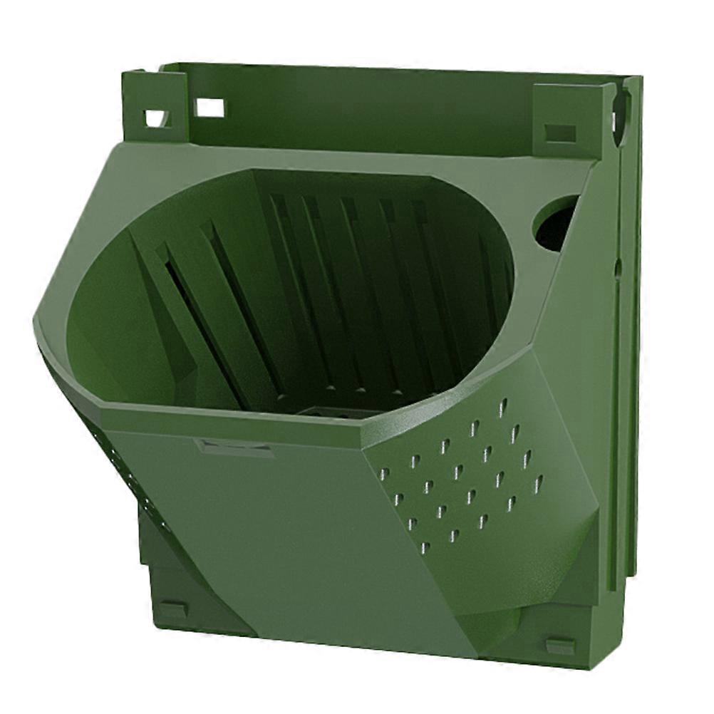 Wall Mount Planter Rectangular Shape Vertical Wall Planter With Ventilation 6.49x7.48x5.70Inch 1Pc