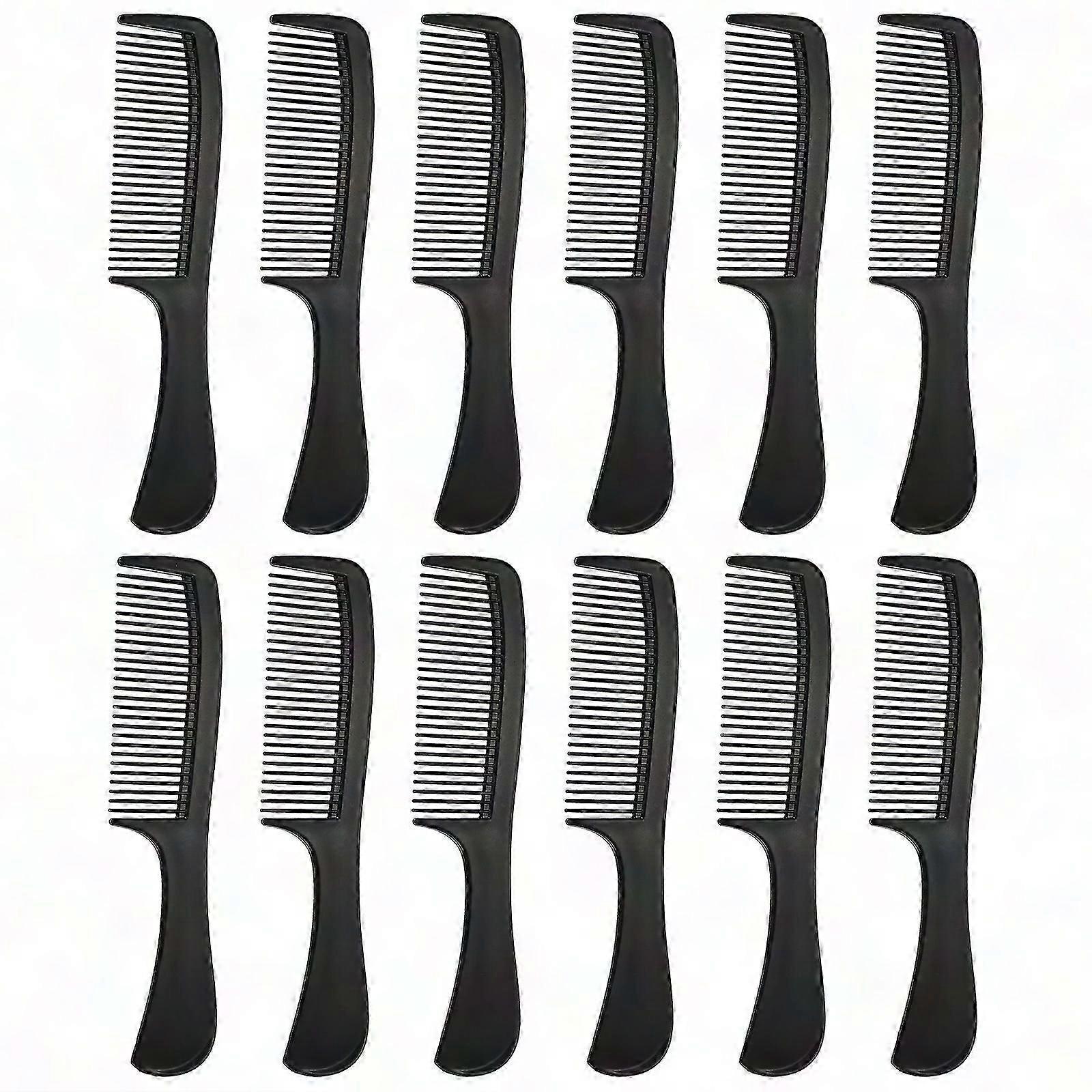 12 Pack Barber Hairdressing Comb for Home Use