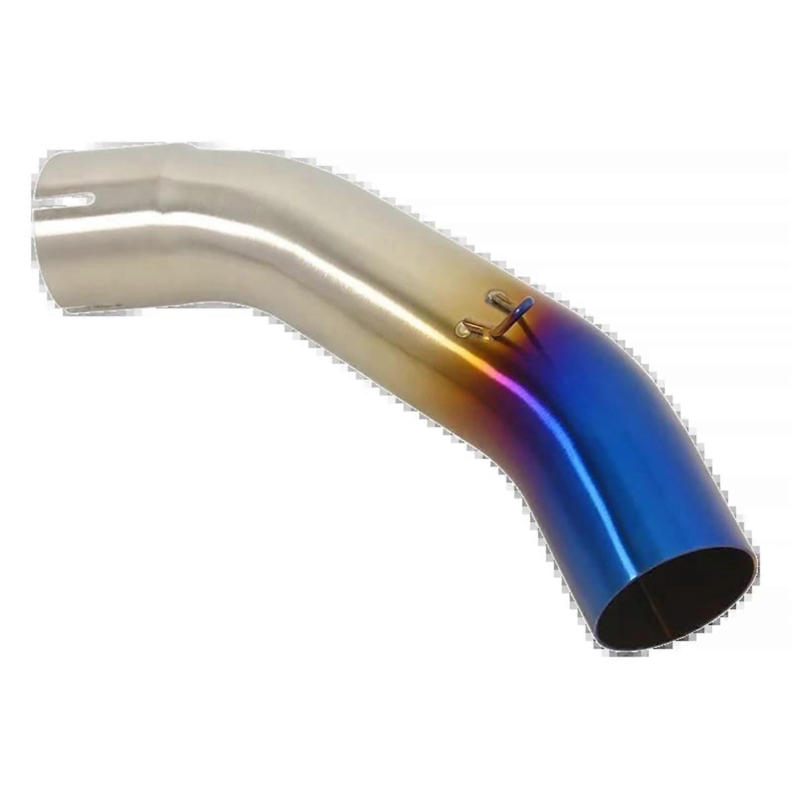 Exhaust Muffler For Duke 390 Adventure 401 For ADV Motorcycle (Blue)