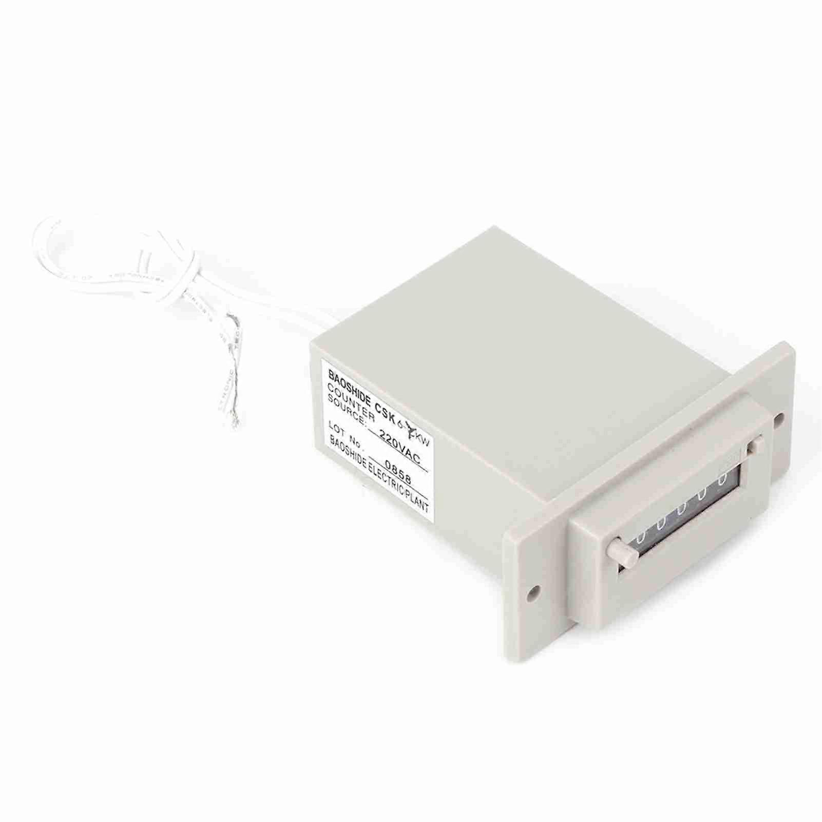 6 Digit Counter Electric Signal Acception for Electromagnetic / Pulse / Punch Packaging