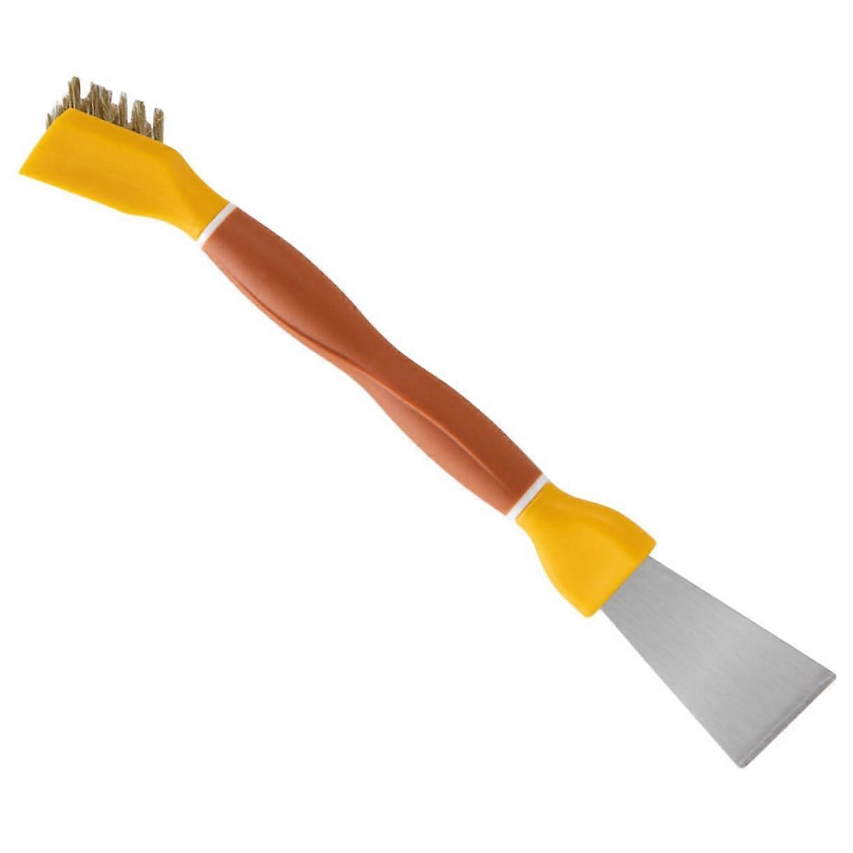 Cleaning Scoop Scrubber Multi-Functional Cleaning Brush for Cooktops, Fryers, Gas Stoves, and Pots with Copper Wire 1