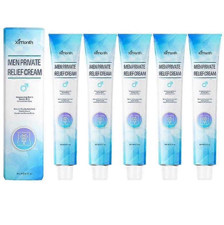 1-5X Antibacteriële crème voor heren, Geslachtsdelen, Jeukende crèmePrivé antibacteriële crème