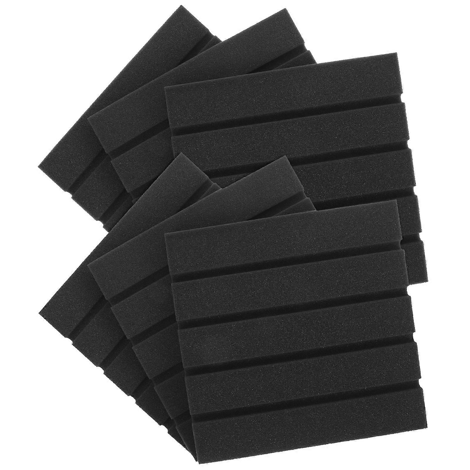 Acoustical Panels Soundproofing Audio Engineers Noise Reduction 9.82X9.82X0.79In 6Pcs