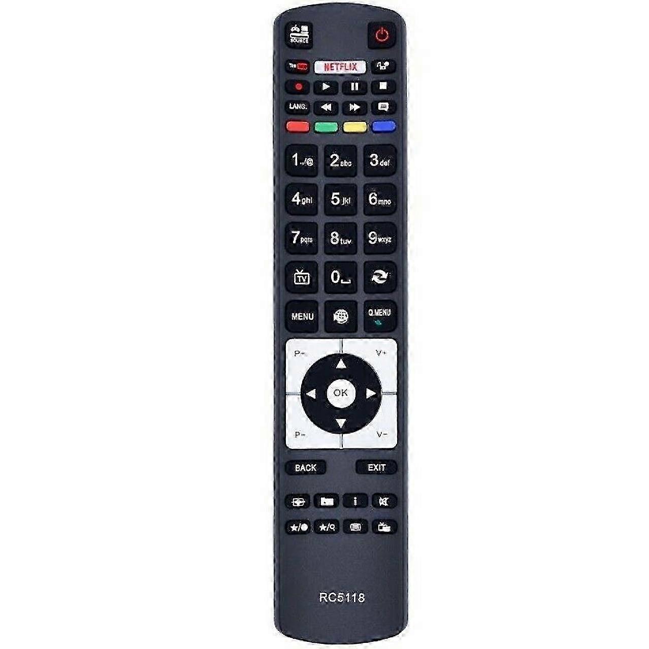Replacement Tv Remote Control Rc5118
