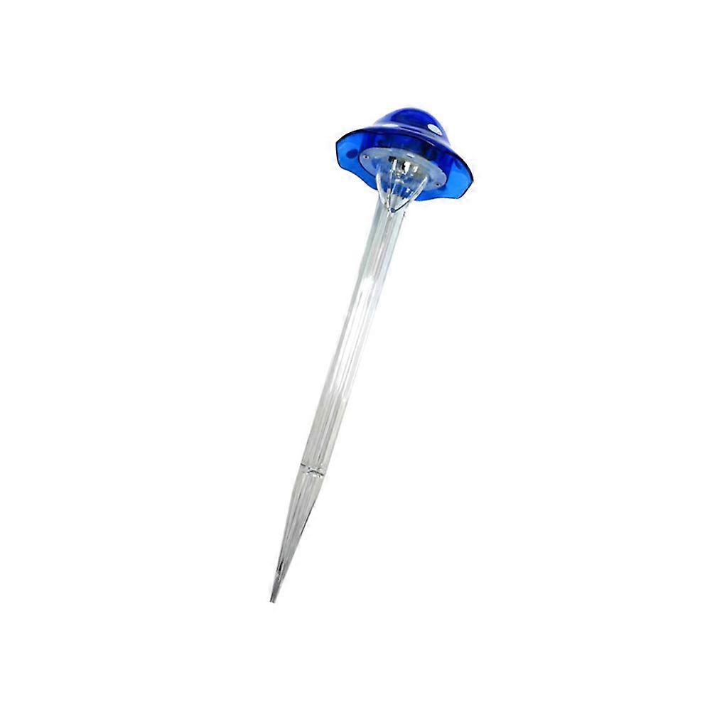 Blue Glass Solar Outdoor Garden Light for Lawn Use Durable and Practical Mushroom Design Powered by Solar