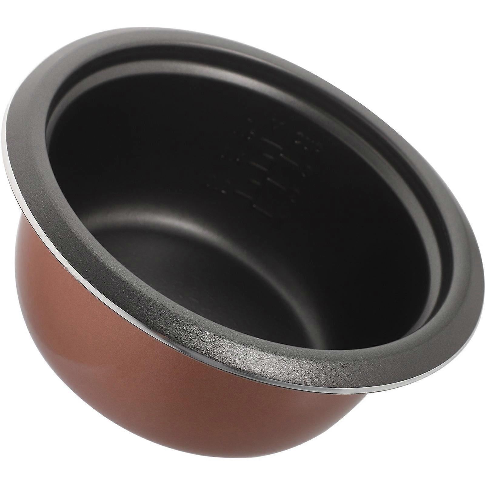 Nonstick Inner Cookware Rice Cooker Inner Pot Easy to Clean Students Dormitory Use 17.5cm 1Set