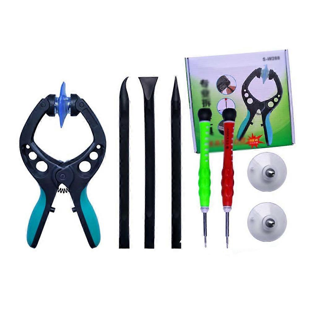 Mobile Phone Tool Kit Device Repair Suction Cup and Crowbar Functionality Metal 8Pcs