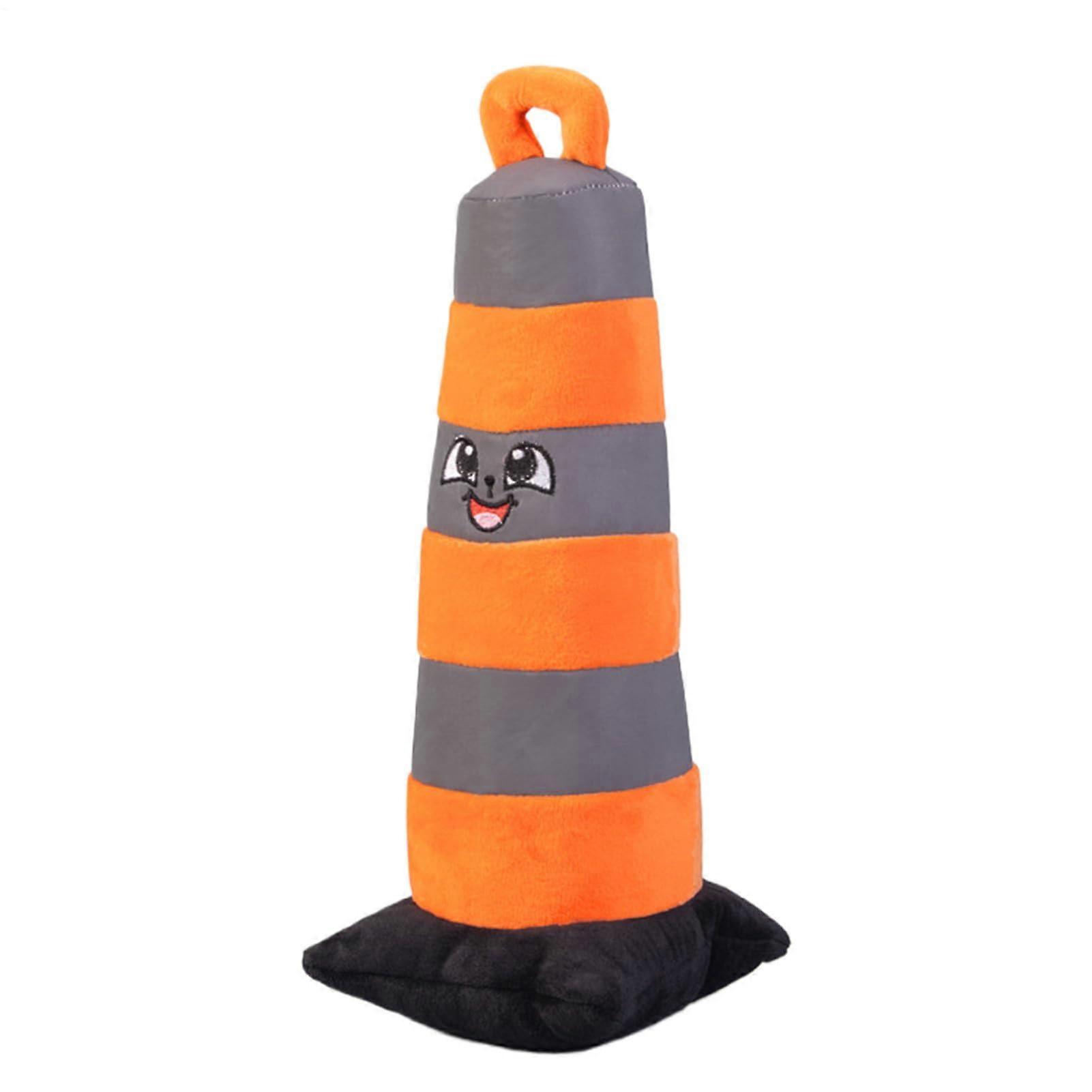 Indoor Dog Chew Toy Puppy Training Plush Traffic Cone Soft Chew Toy for Dogs