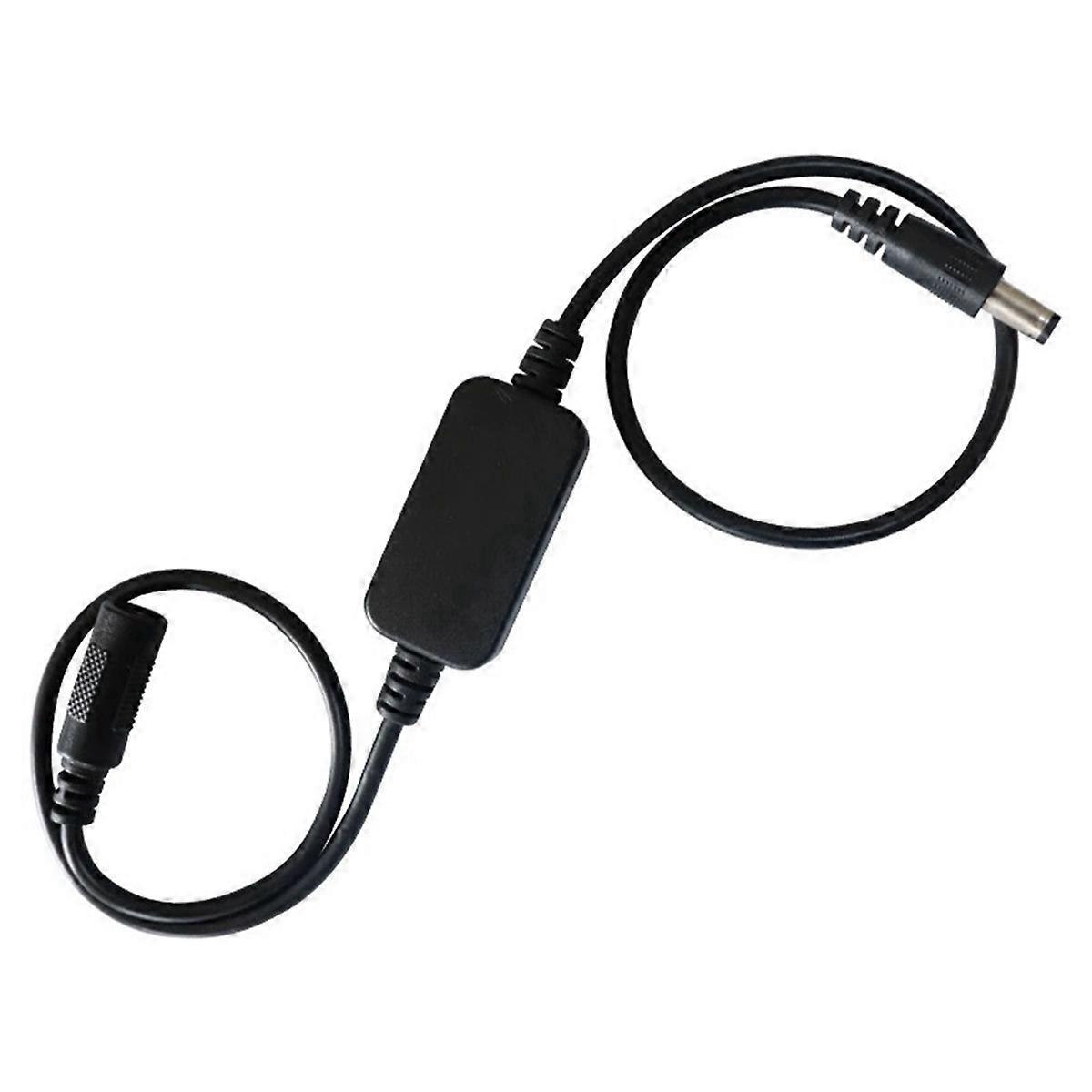 24 Hour Auto Reboot Router Routing Timer Reset Tool DC Power Timing Fiber Modem Router DC Power Manager Black