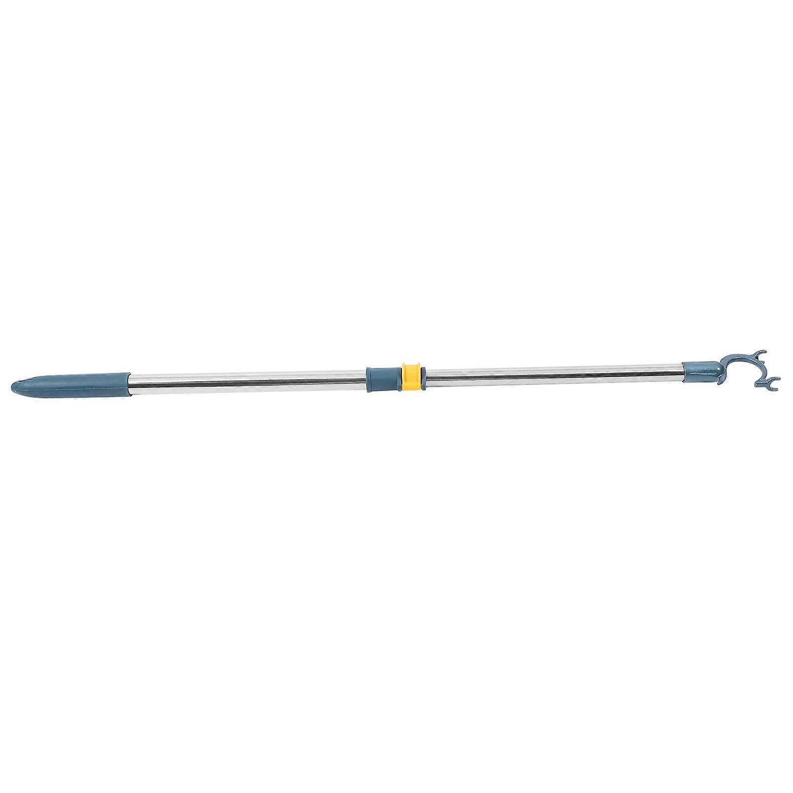 Retractable Closet Reach Pole Adjustable Clothesline Pole for Home 1 Set