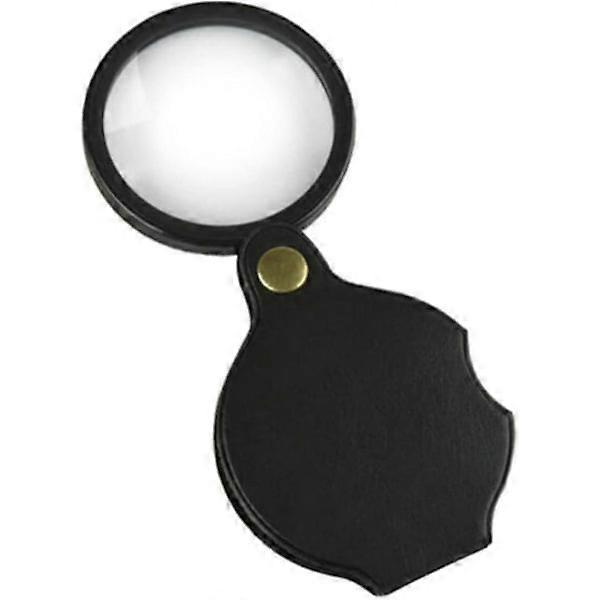 Pocket Magnifier, 70 mm 10x Mini folding magnifier with rotating