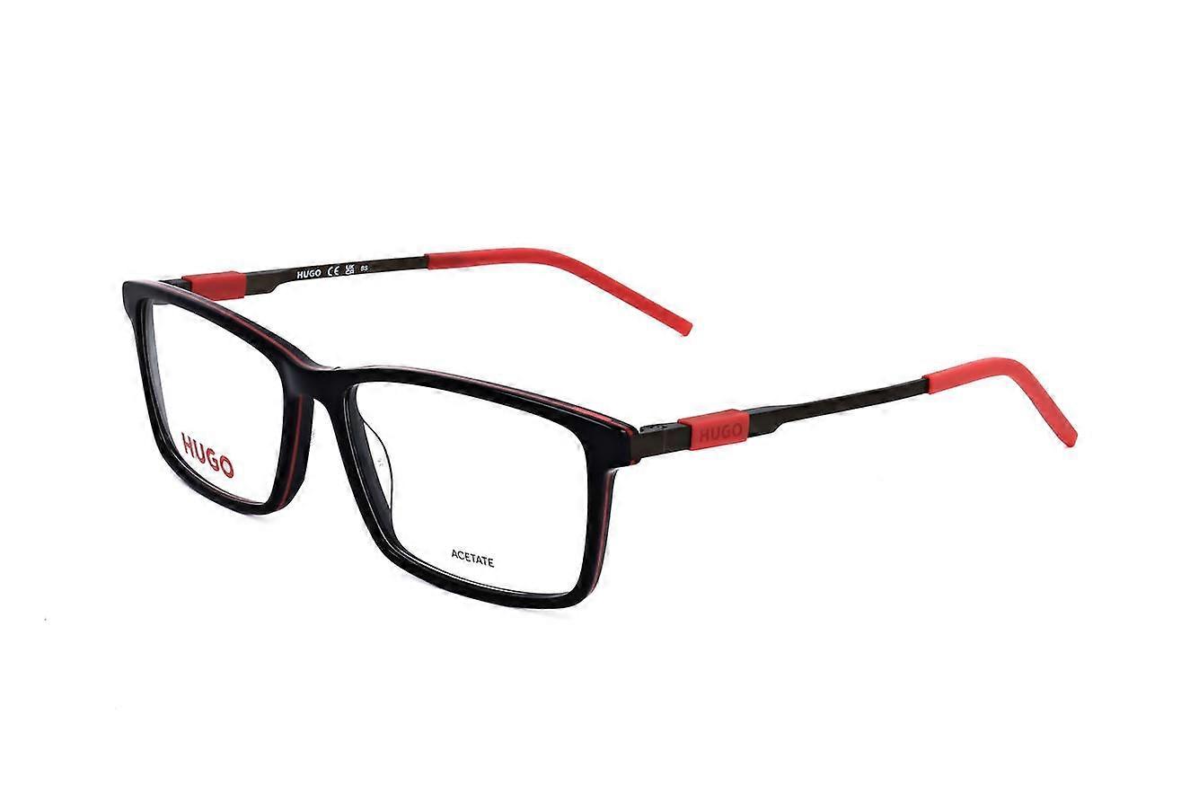 Eyewear Frames Hugo HG 1102 OIT BLACK RED 54/15/145 MAN