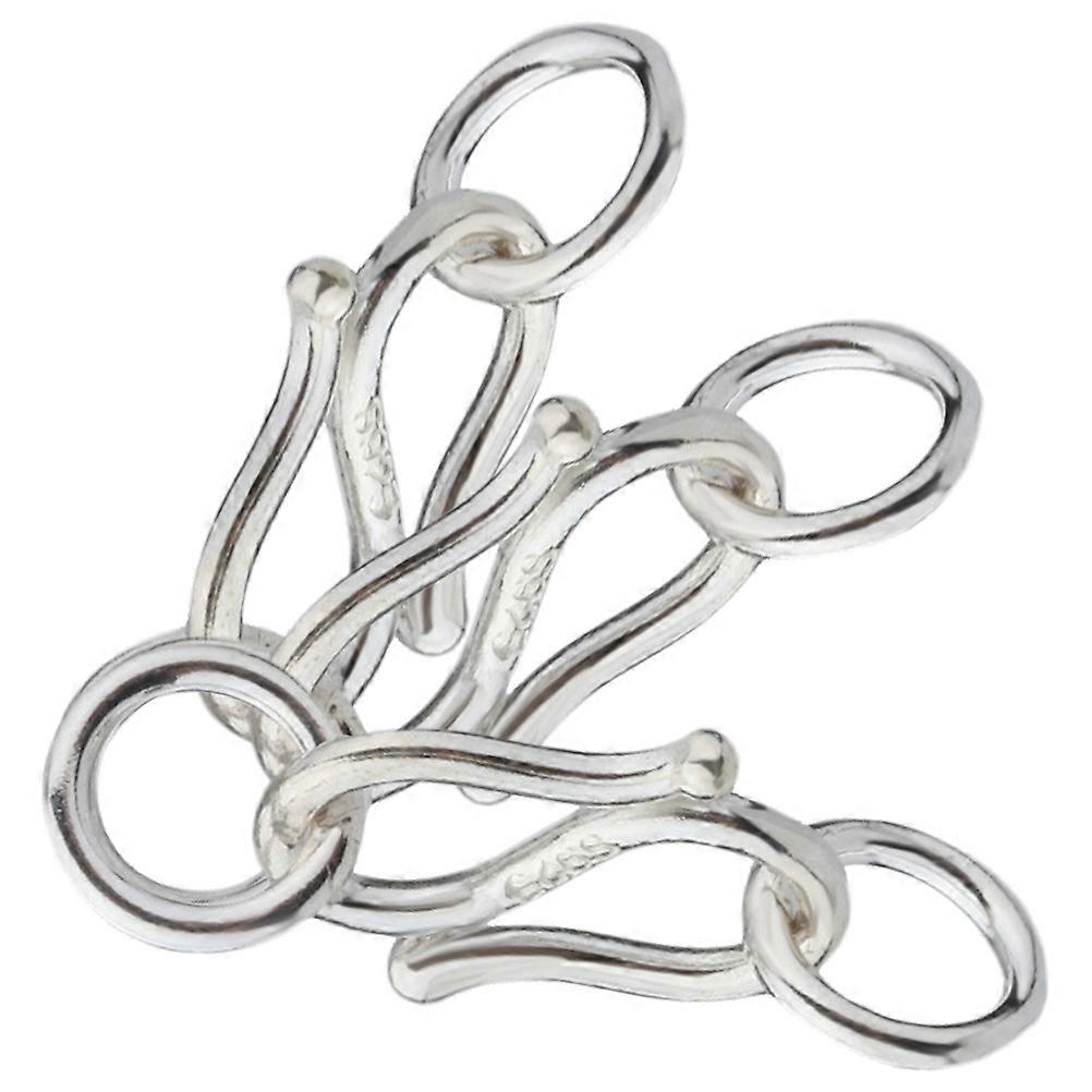 3pcs S Hook Clasps for DIY Bracelet Making – Stylish Jewelry Connectors for Crafts, Anklets & DIY Projects – Easy to Install, Chic Design