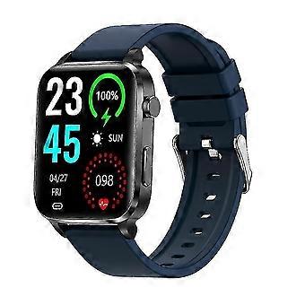 Horloge voor mannen F100 Smart Watch 1.7inch lichaamstemperatuur nauwkeurige smartwatch F100