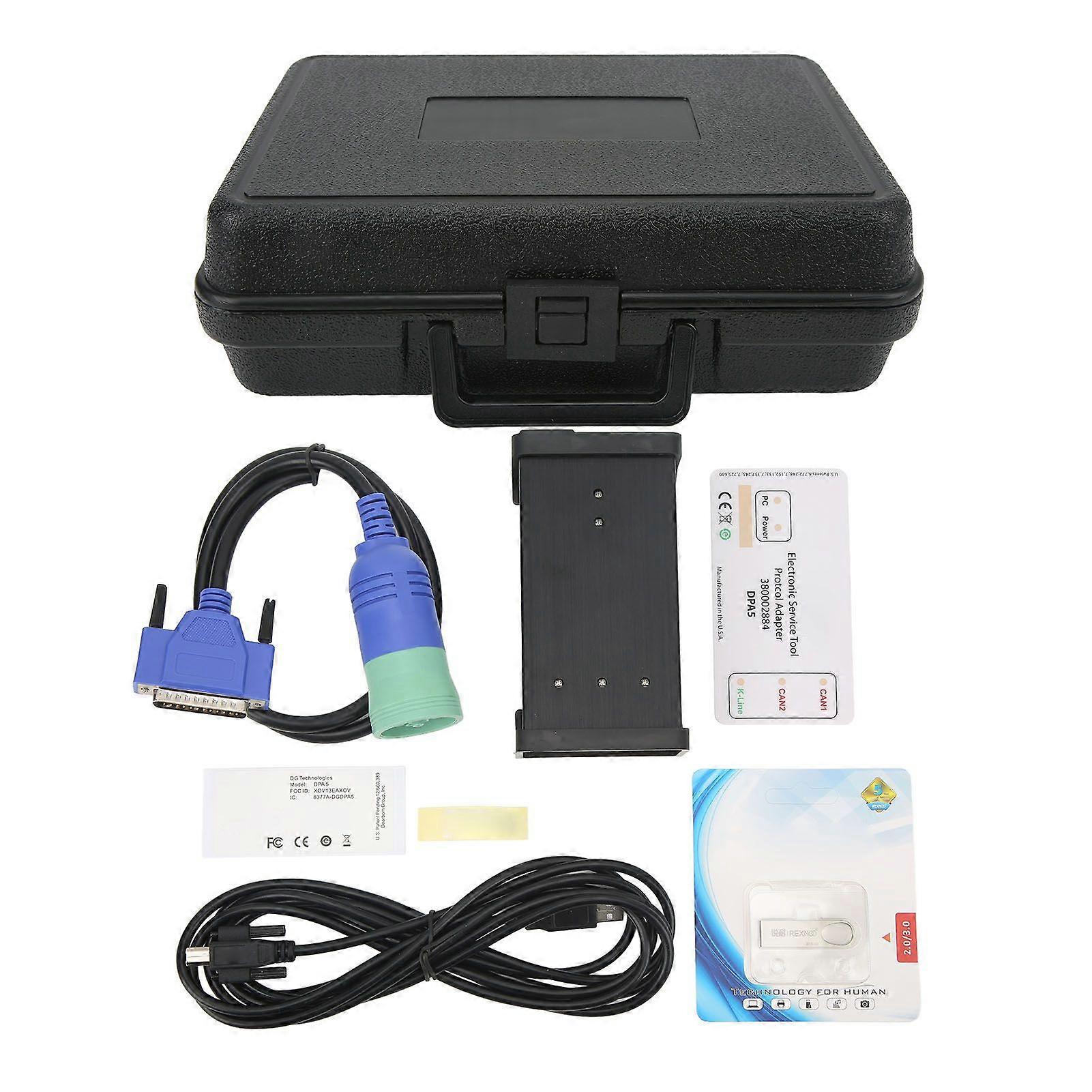 Scanner de camion lourd CNH DPA5 outil de diagnostic complet du système