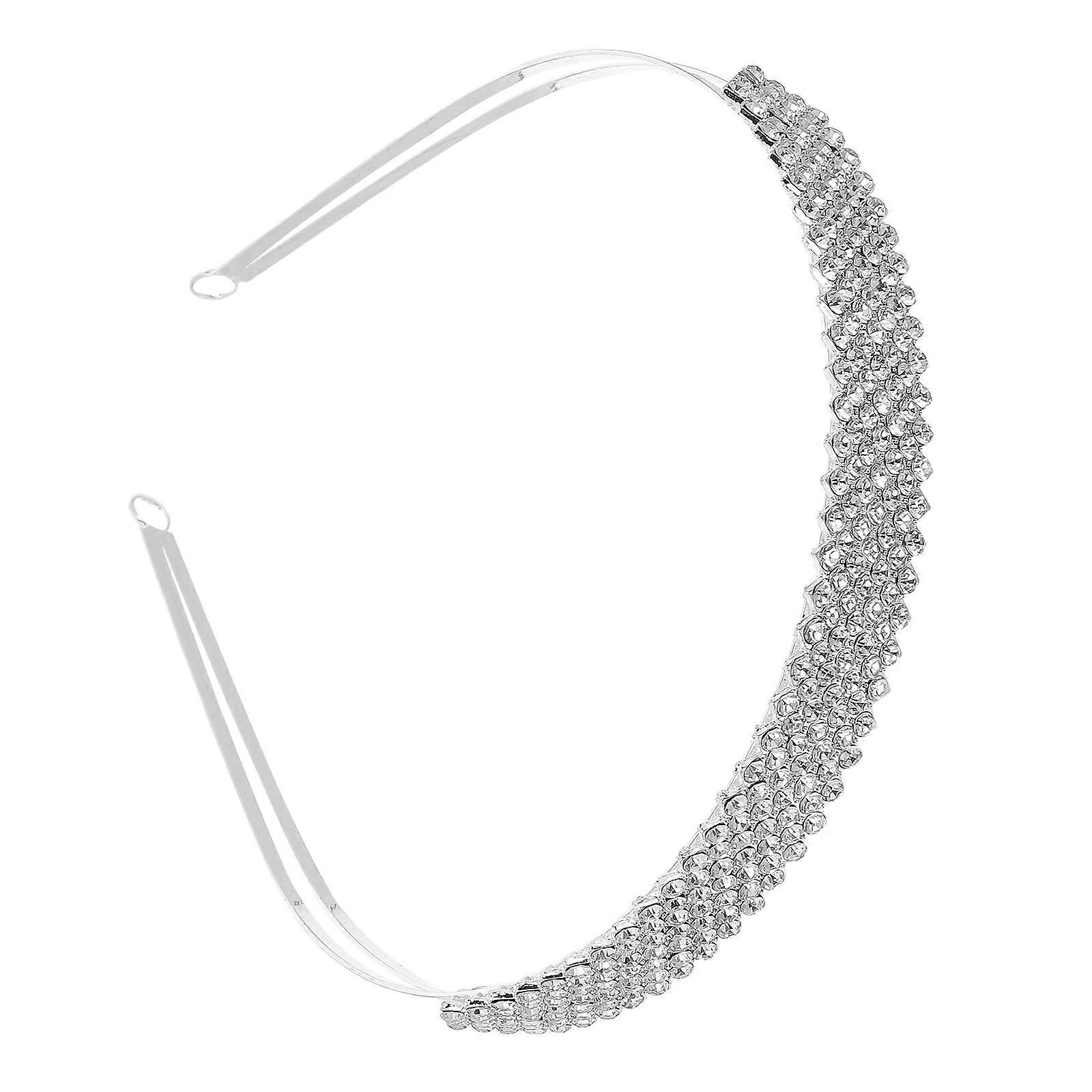 Bridal Hair Loop Silver Durable Construction for Wedding Use