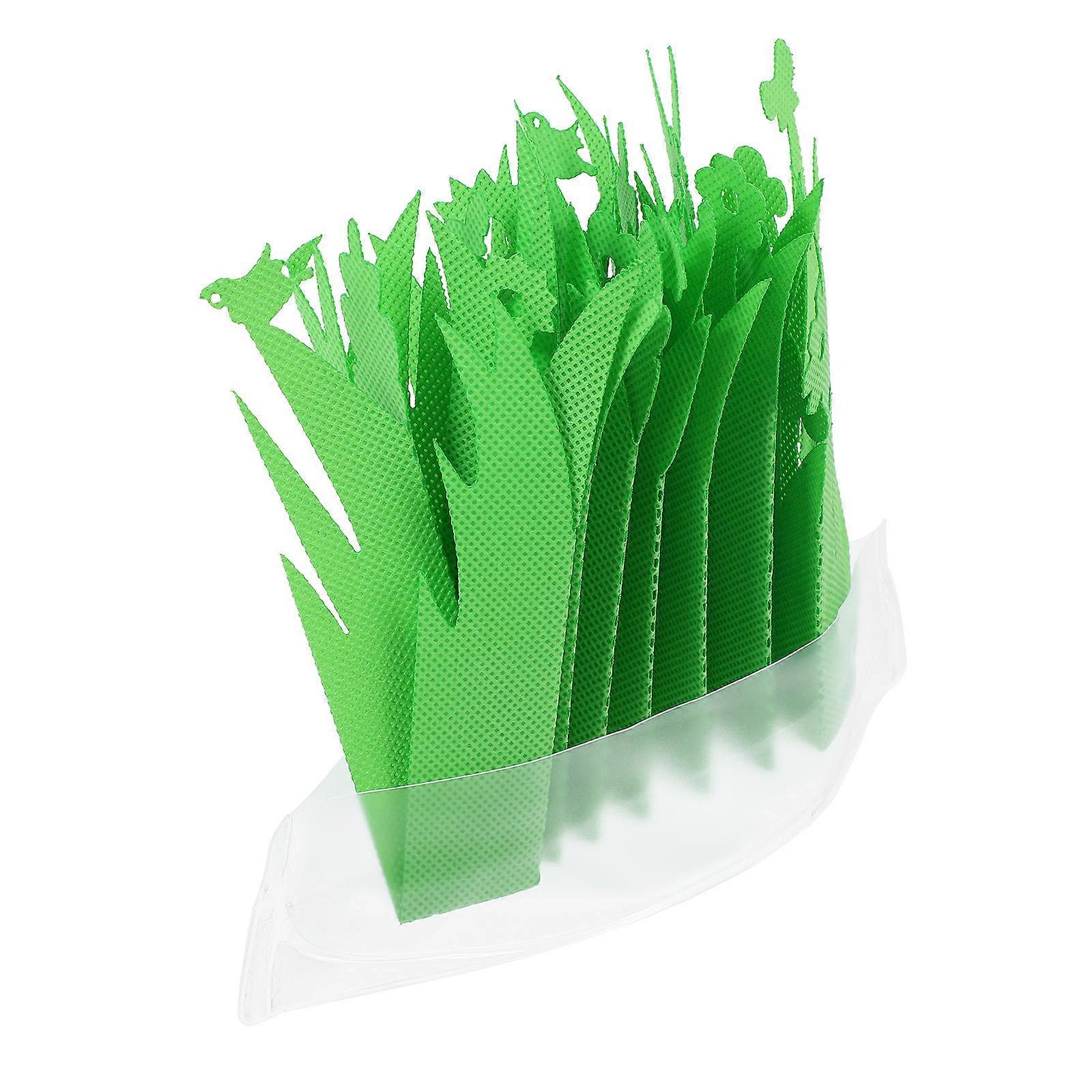 Reptile Humidifier Natural Evaporation Energy Saving Air Moisturizer for Crawling Animal Habitats with Decorative Green Plant Design, Suitable for