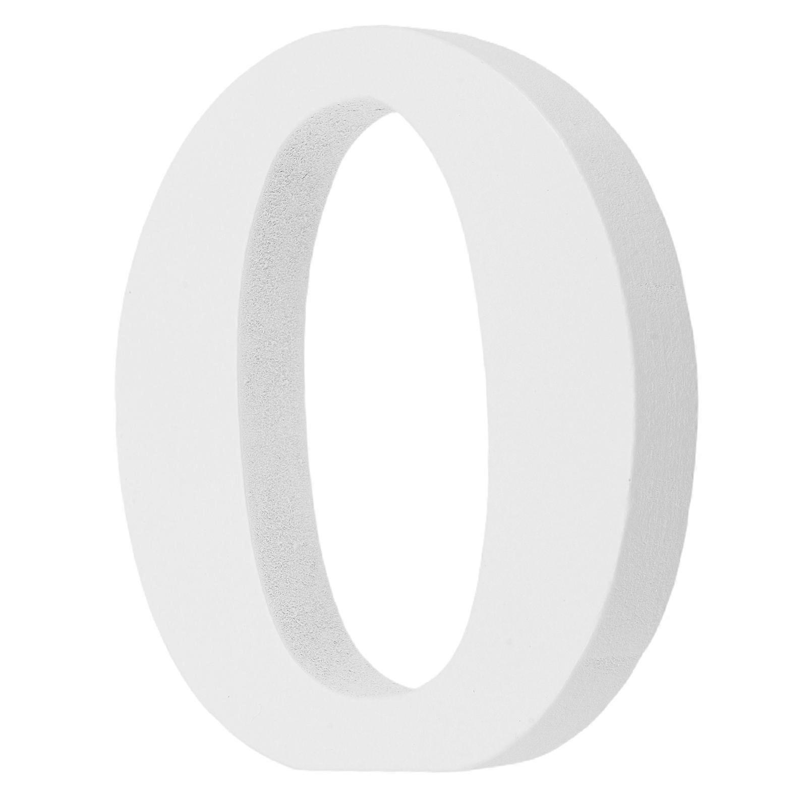 Minimalist Finish Wooden Alphabet Letters and Numbers Rustic Home Decor Display Piece 1Pack