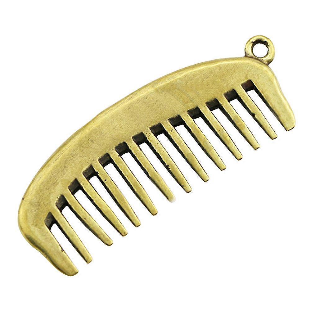 Keychain Comb Decoration Retro Style Mini Accessory 6X3X2CM 1Pcs