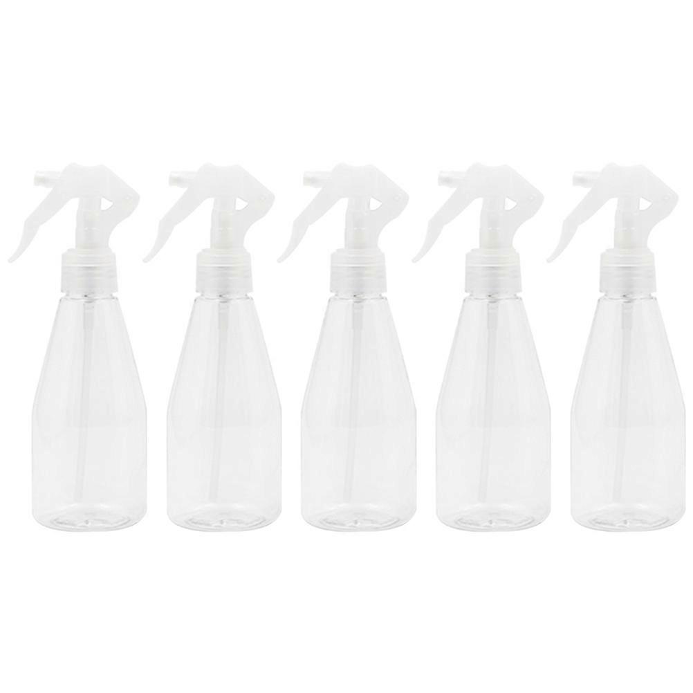 5 Pieces Mini Transparent Plastic Bottles for Travel with 200ml Capacity Each Perfect for Storing