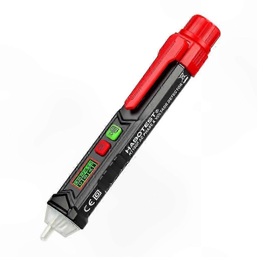 Non-Contact Voltage Tester Pen for AC Phase Detection Portable Electroscope Tool