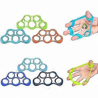 Fortalecedor de preensão manual com faixas de resistência para exercícios de dedos e mãos