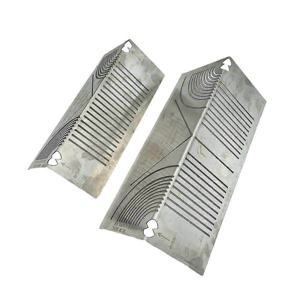 Stainless Steel Metal Marking Tool Multi-Function Bending Ruler for Perfect 90-Degree Angles and Accurate Measurements