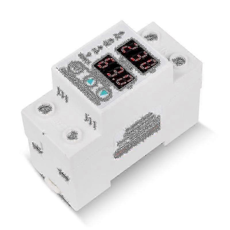 Fgao 63a 230v Over Under Voltage Protective Device Protector Current Limit Voltmeter
