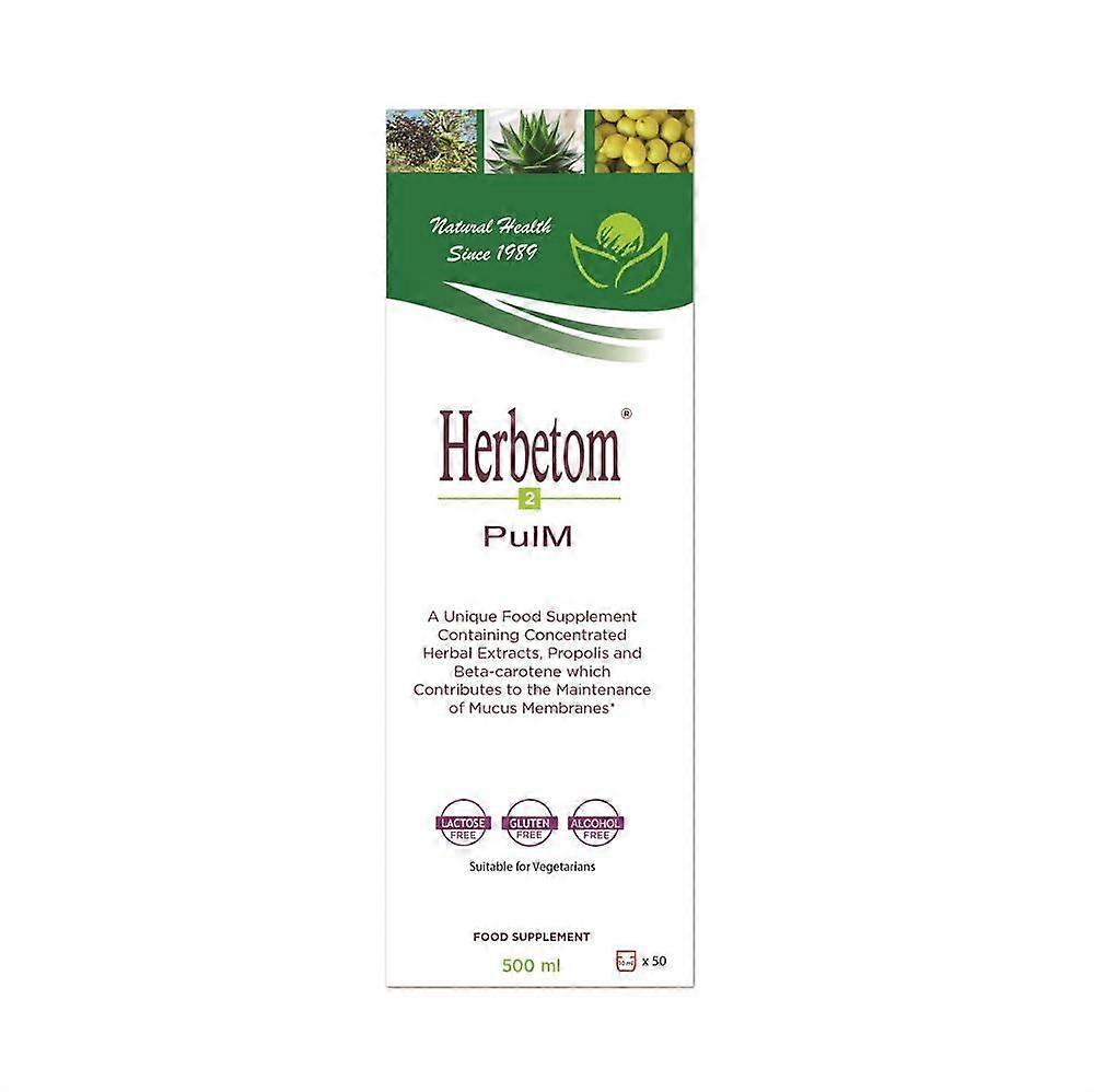 Bioserum Herbetom-2 Pulm 500ml - 2 Pack