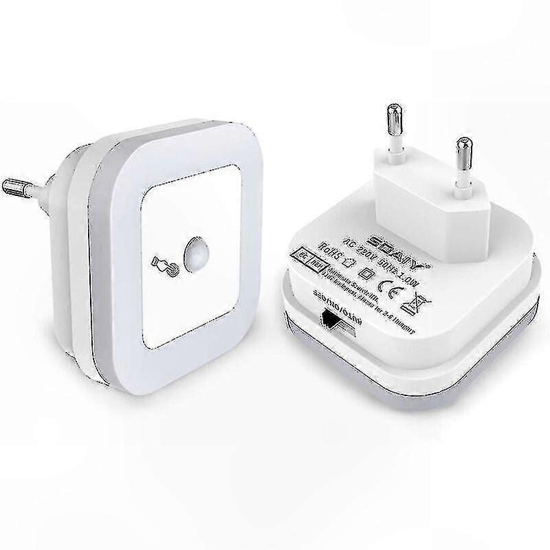 Adjustable Brightness Motion Sensor Night Light Set of 2, Dimmable LED Orientation Light with 3 Modes (Auto/On/Off) for Continuous Brightness Control