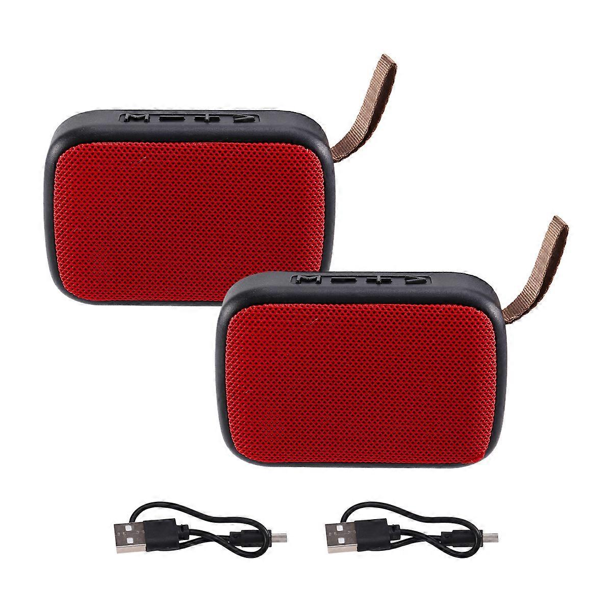 Mini Cloth Fabric Bluetooth Speaker Wireless Bass Waterproof