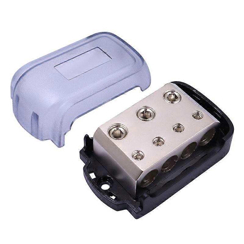 Car audio distribution box, made of zinc alloy, suitable for multiple types of vehicles