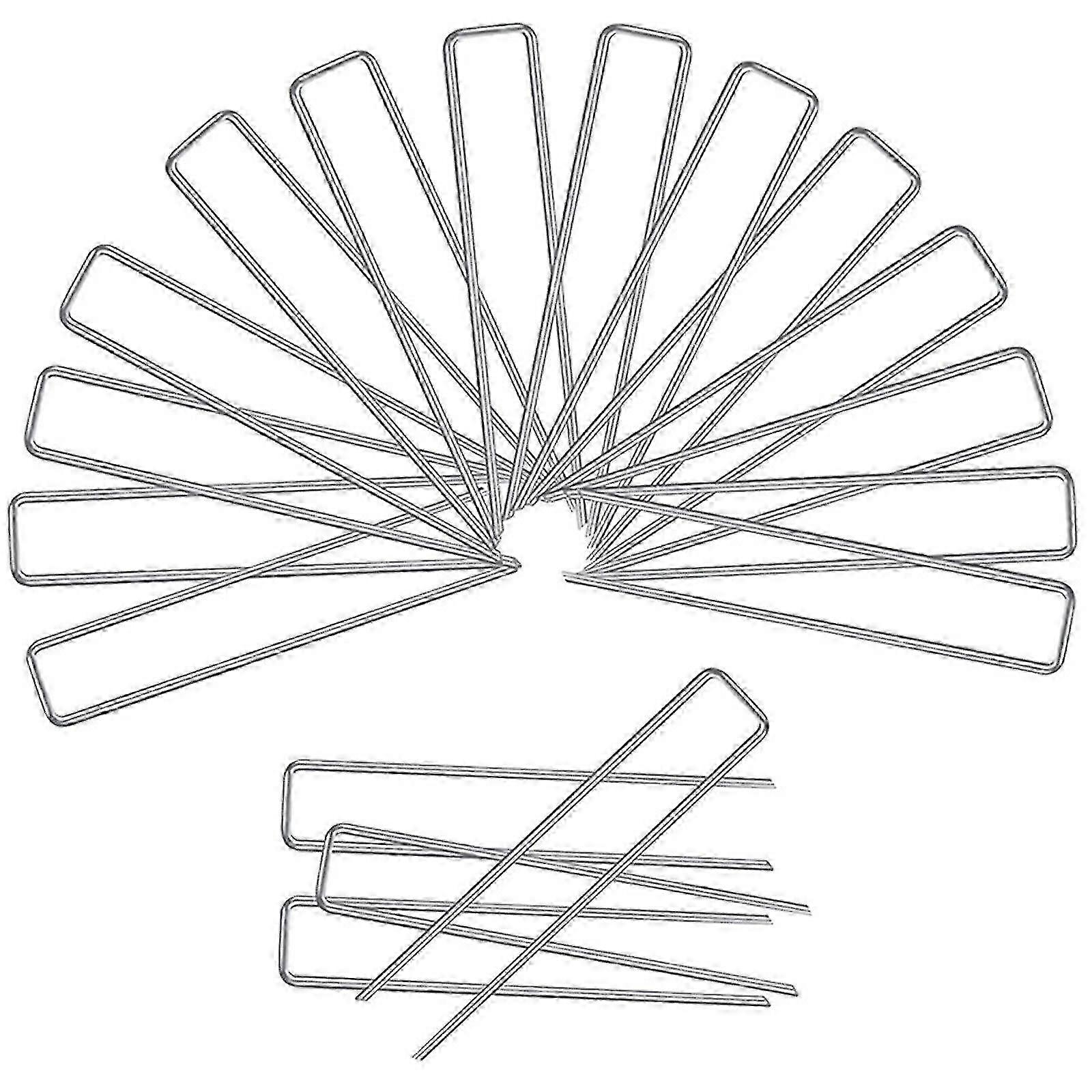 Ground Cloth Nails Grass-proof Cloth Ground Nails U-shaped Gardenin...