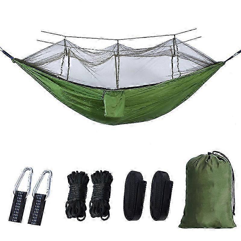 Camping Hammock Ribbon Anti-mosquito Outdoor Single Double Mosquito...
