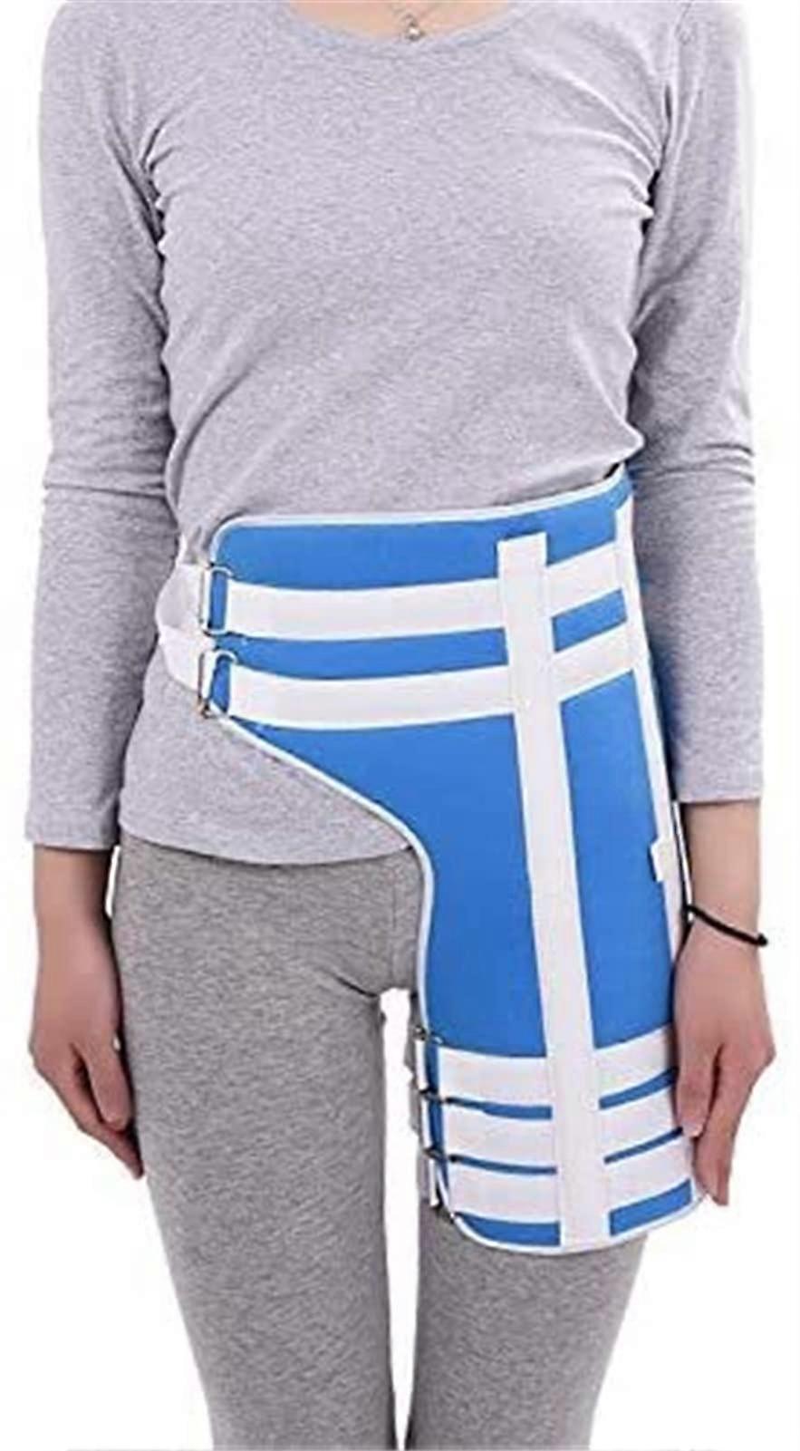 Hip Joint Fixation Belt Immobilizer Brace for Intertrochanteric Fracture, Adjustable Thigh Orthosis Support, Durable Material