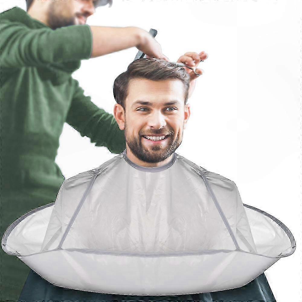 Waterproof Hairdressing Cape with Adjustable Fastening - Styling and Shaving Apron for Barbering Use