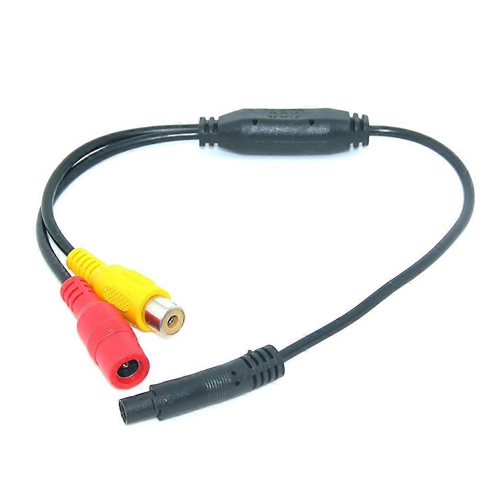 RCA4PIN 6 Meters RCA to RCA Video Cable for Car Parking Rear View Camera to Car Monitor DVD Trigger Cable