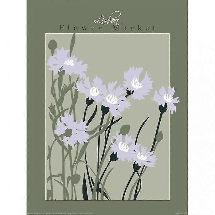 Annick Flower Market Lisbon Print