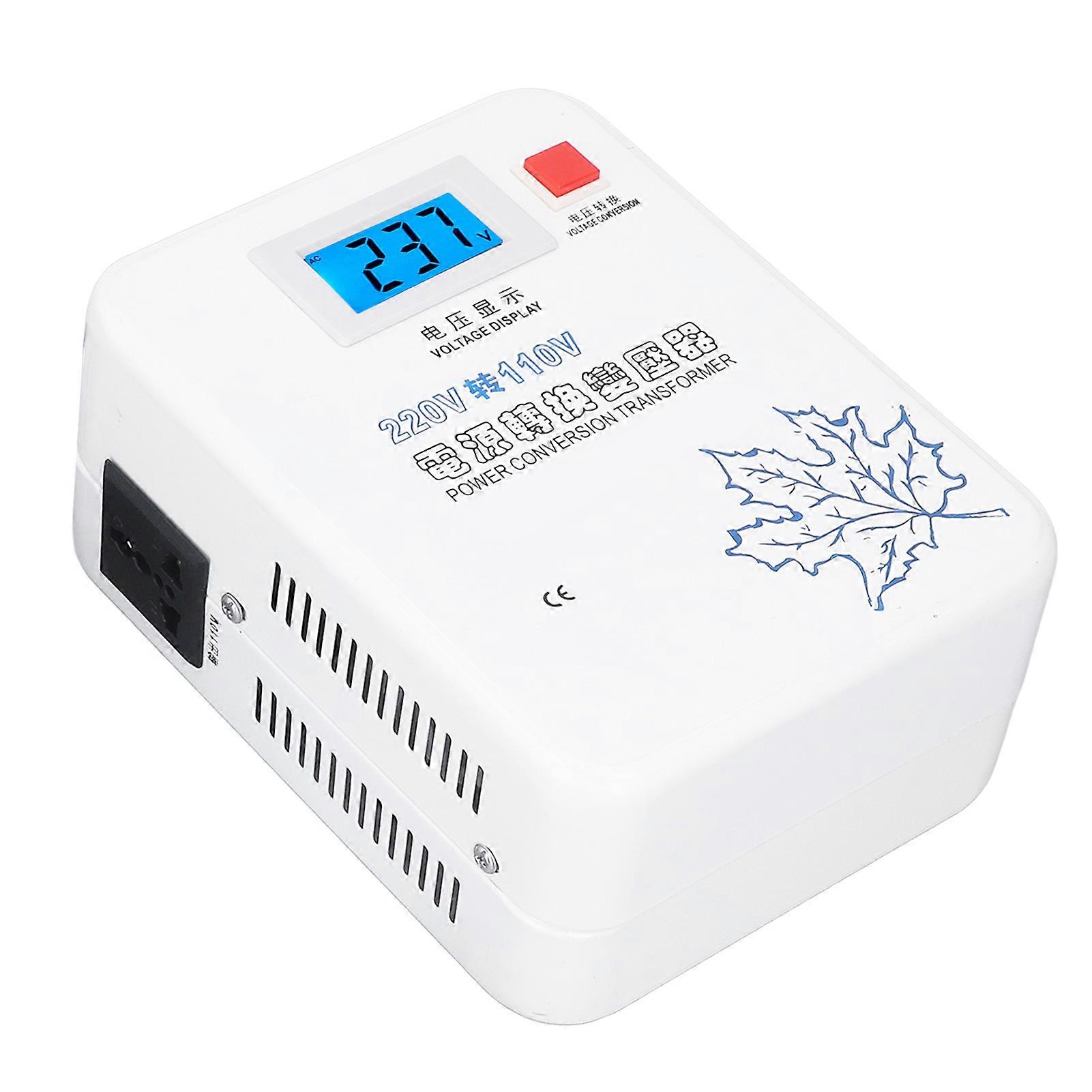 1000W Buck Transformer 1 Phase AC Voltage Converter with Overload Protection