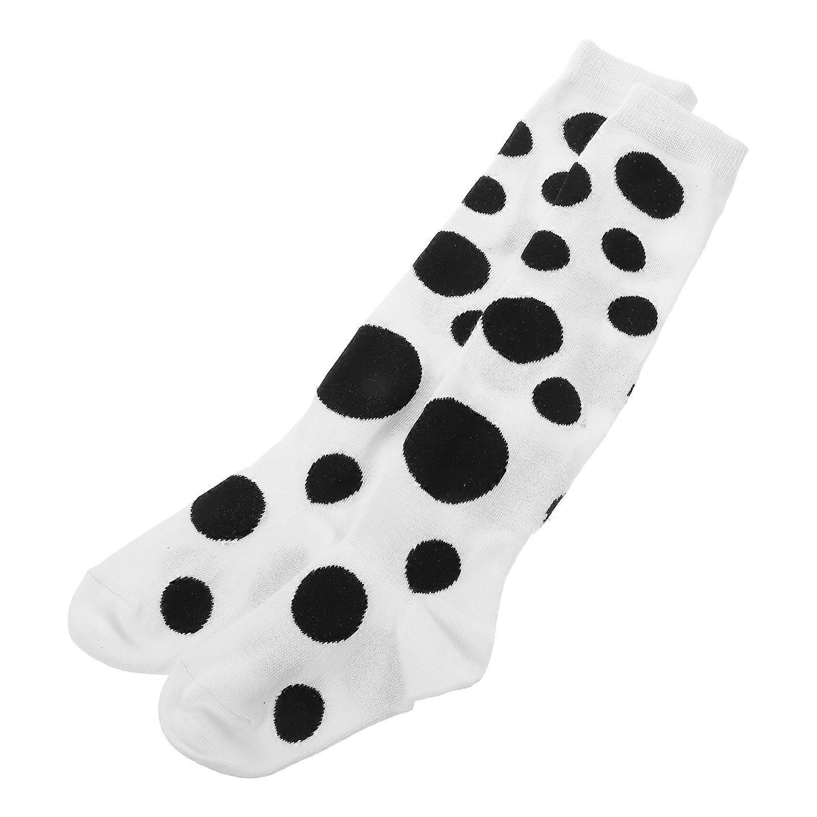 Cute Knee High Socks for Kids Made of Polyester Multi Color Warm and Comfortable Fits Over the Calf
