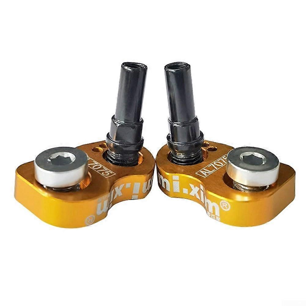 V Brake Frame Holder 22mm Extension for Bicycles, Wheel Upgrade Compatible, Golden