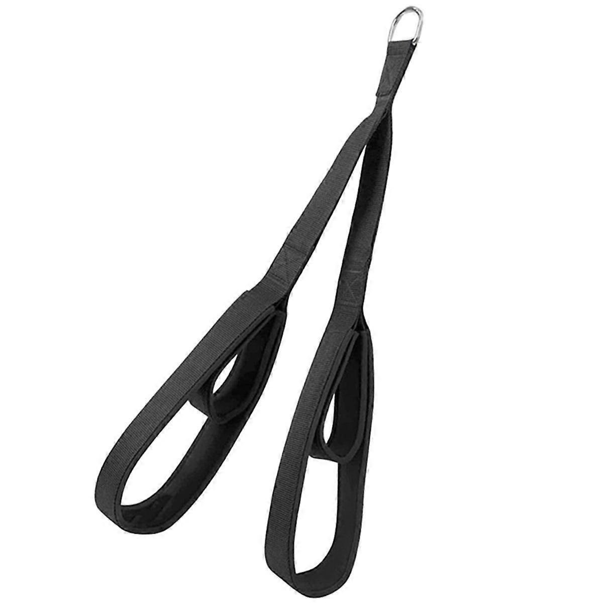 Fitness Arm Strength Rope Anti- Muscle Training Long Triceps Strap Carabiner Pulldown Rope for Face