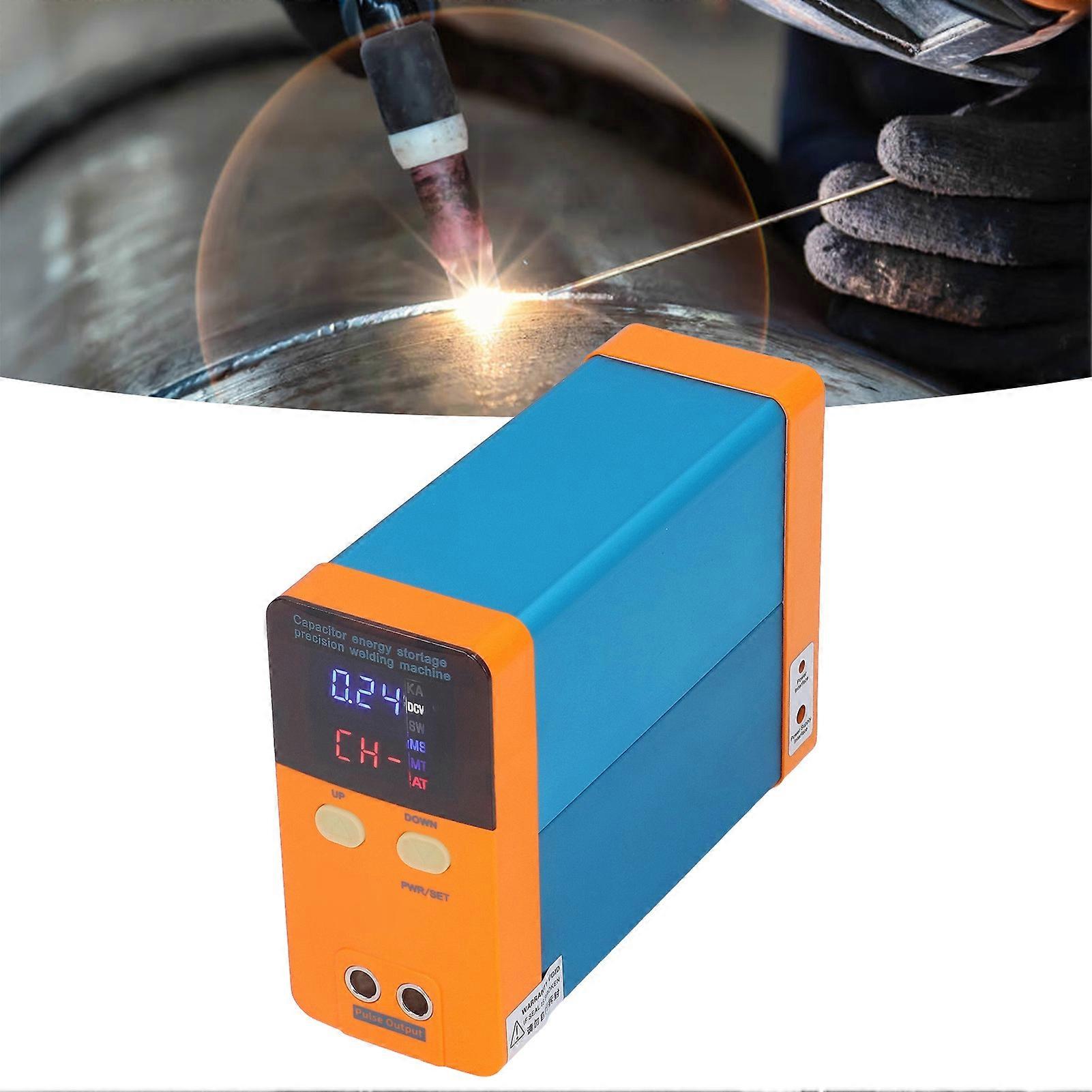 Pulse Welding Machine Aluminum Alloy Capacitor Energy Storage Welder  Input