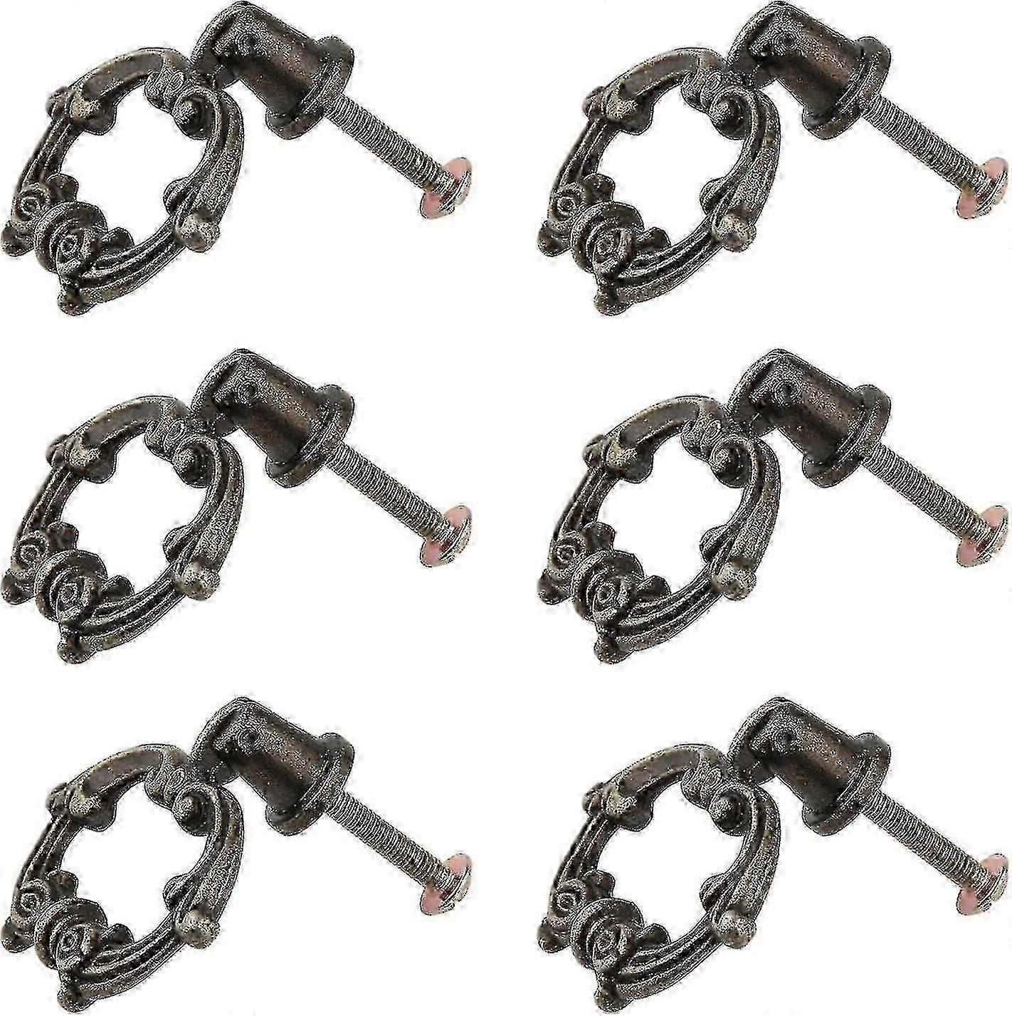 Vintage Bronze Drawer Pulls, Shabby Chic Cabinet Handles, Antique Kitchen Knobs, Decorative Drawer Pulls