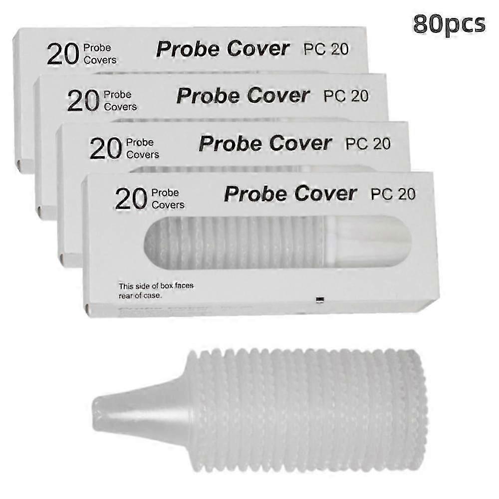 60/80/100pcs Braun Ear Thermometer Replacement Filter Probe Cover Cap