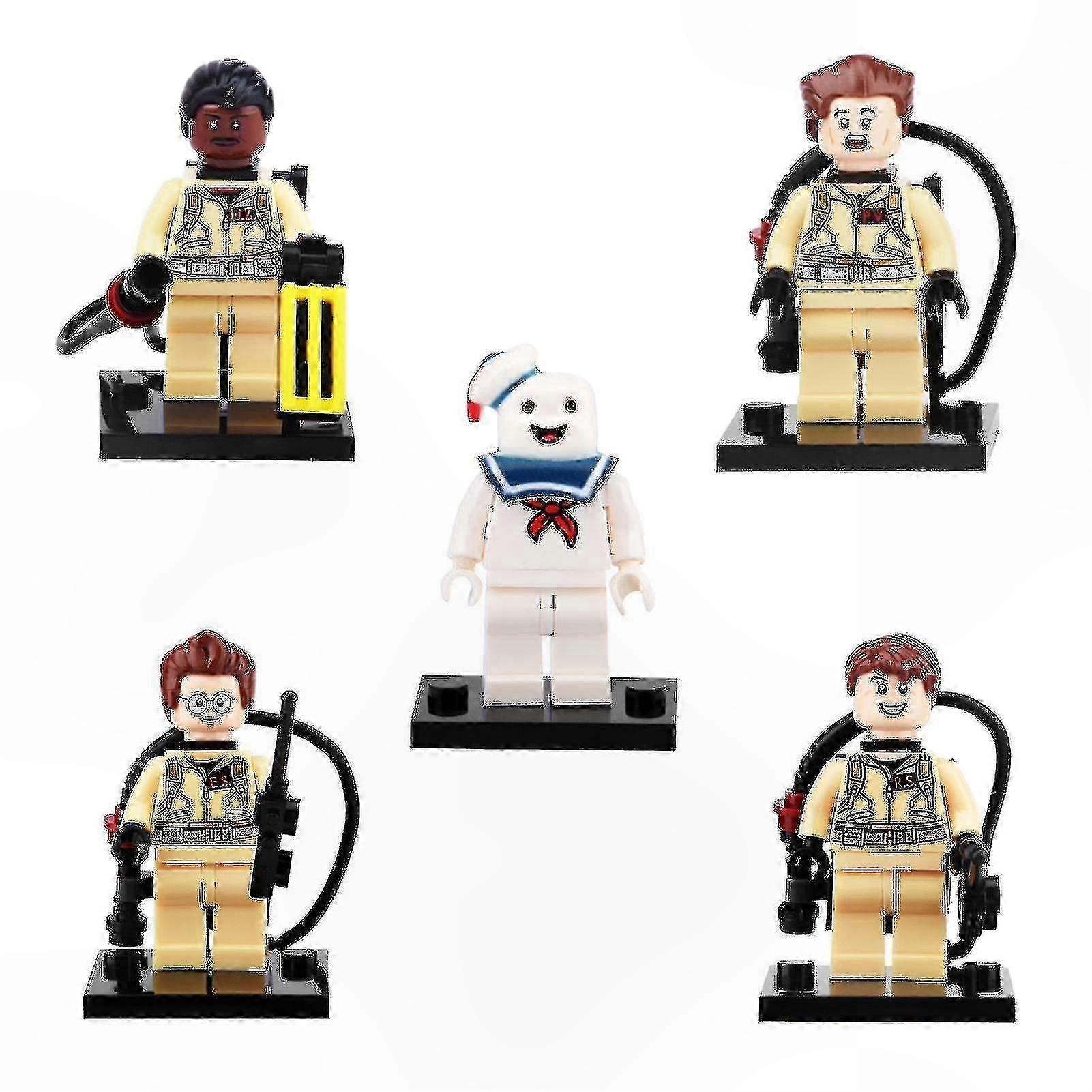 5-Piece DIY Building Block Toy Set for Home, Action Figure Gift